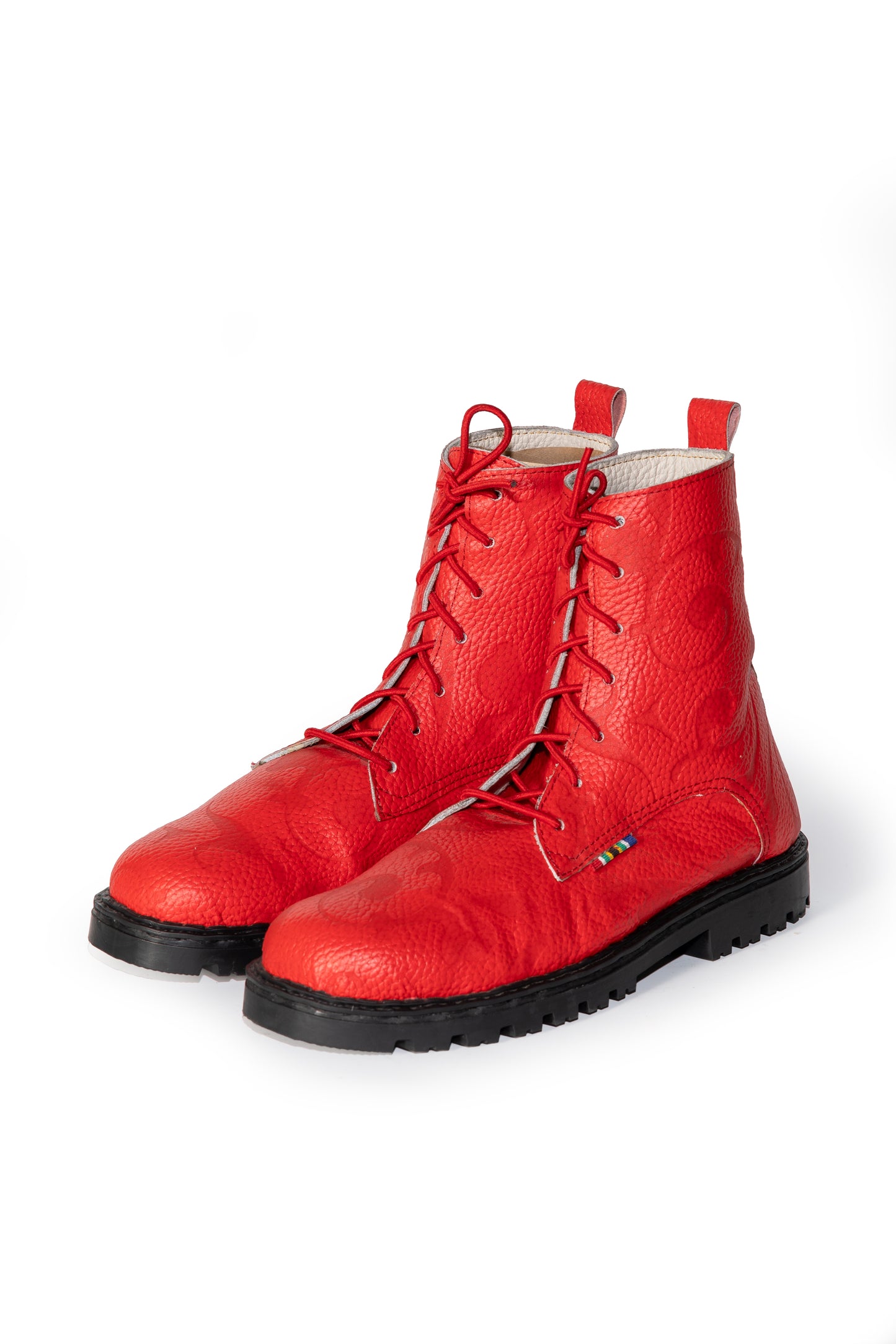 Kicker Combat Leather Boots