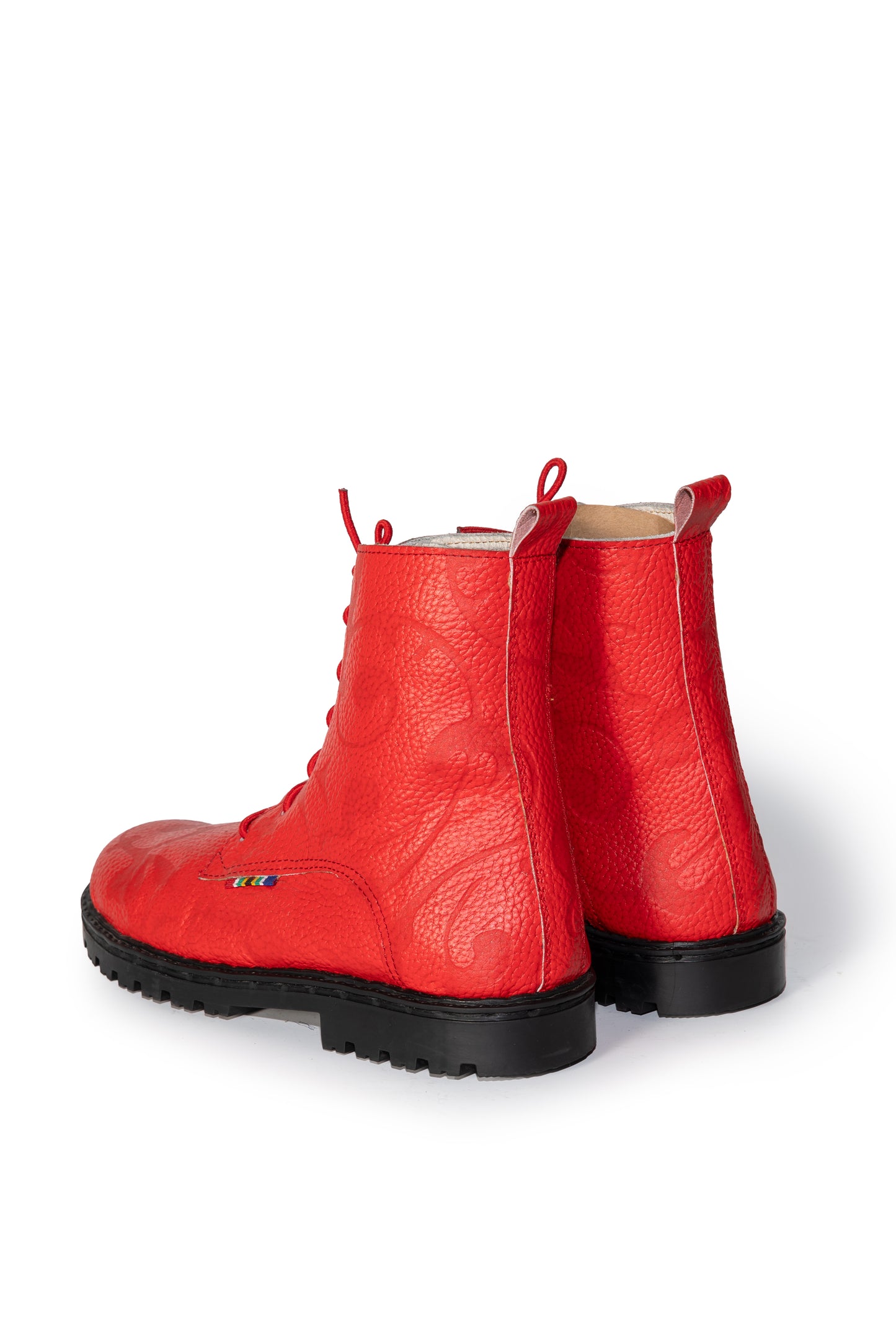 Kicker Combat Leather Boots