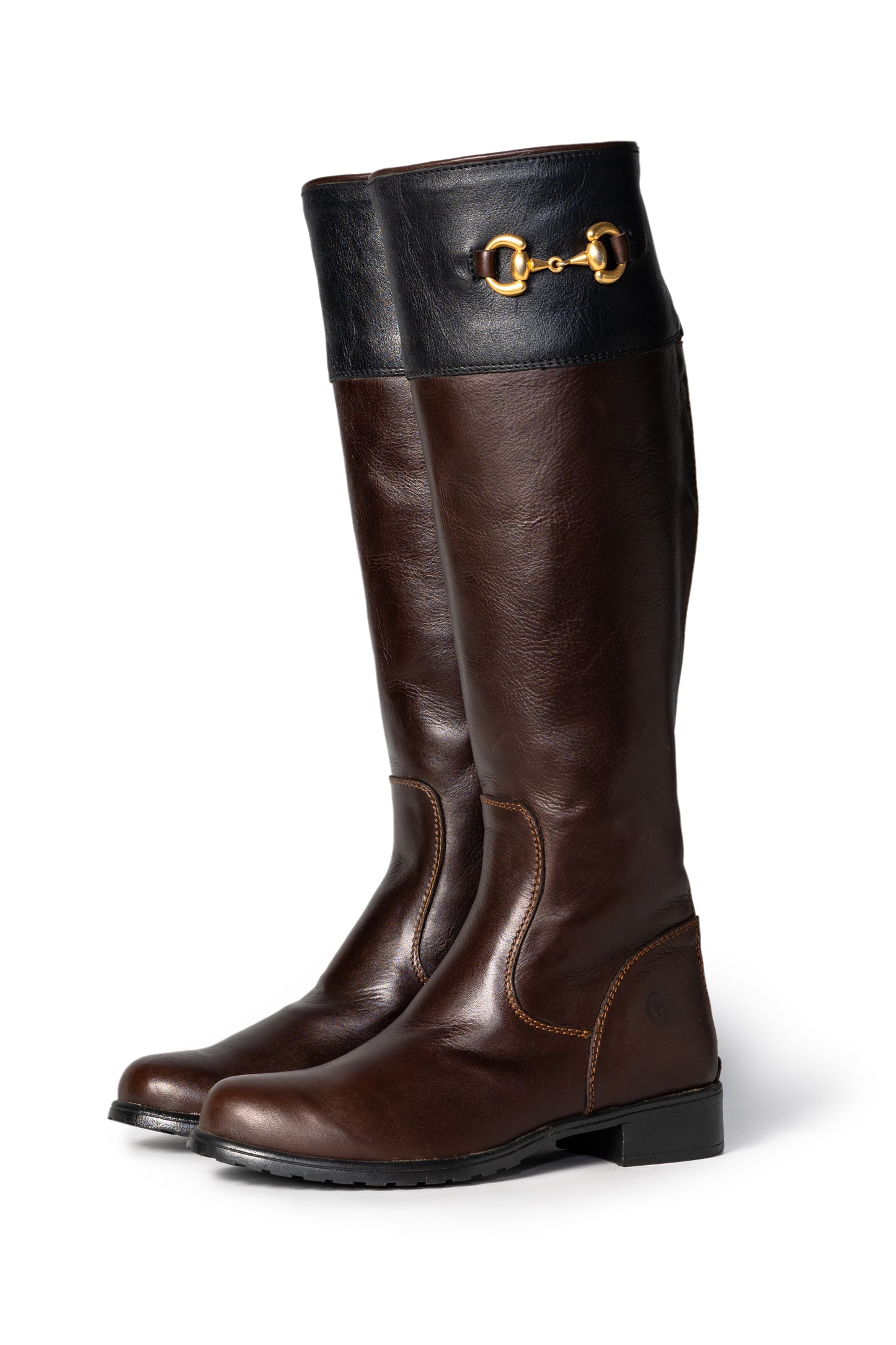 Celine Two-Tone Leather Boots