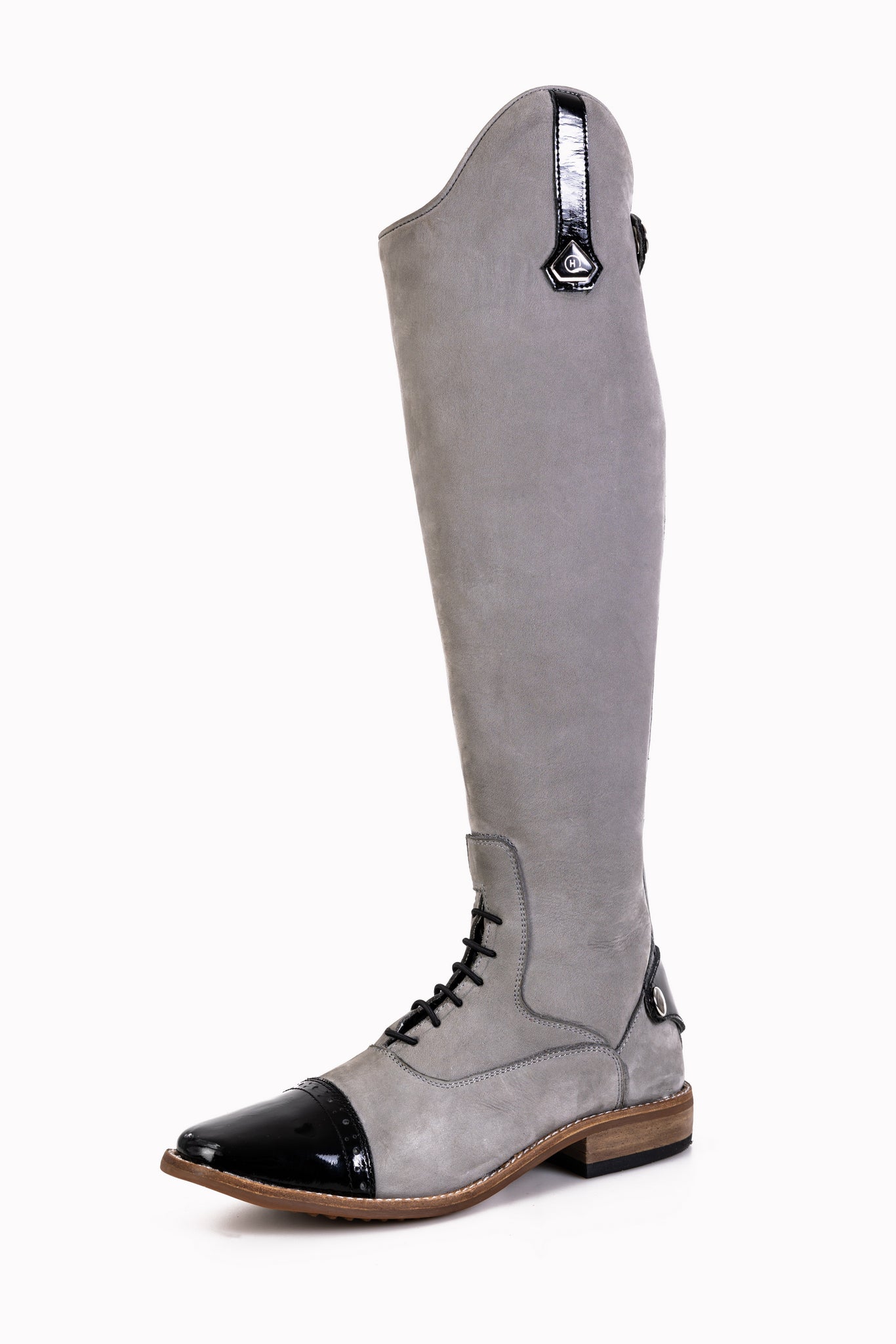 Bonolo Matt Two-Tone Long Riding Boot