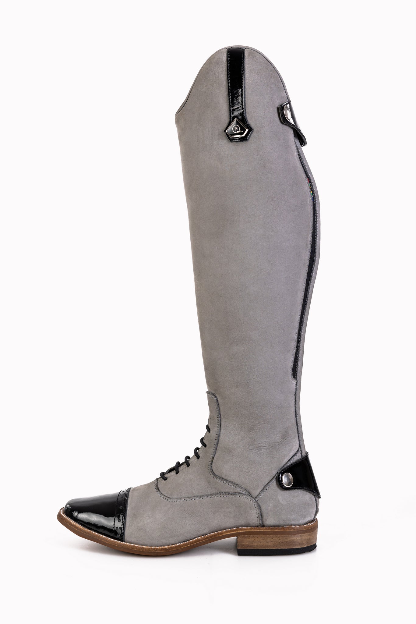 Bonolo Matt Two-Tone Long Riding Boot