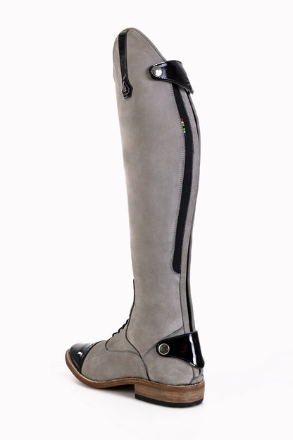 Bonolo Matt Two-Tone Long Riding Boot