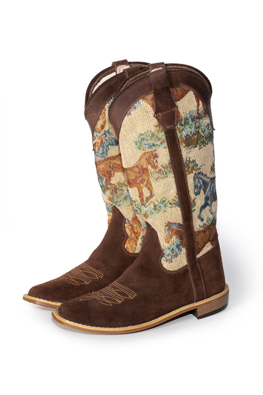 Amie Print Cowboy / Western Boots