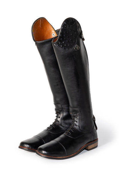 Bonolo Ostrich Curve Long Riding Boot