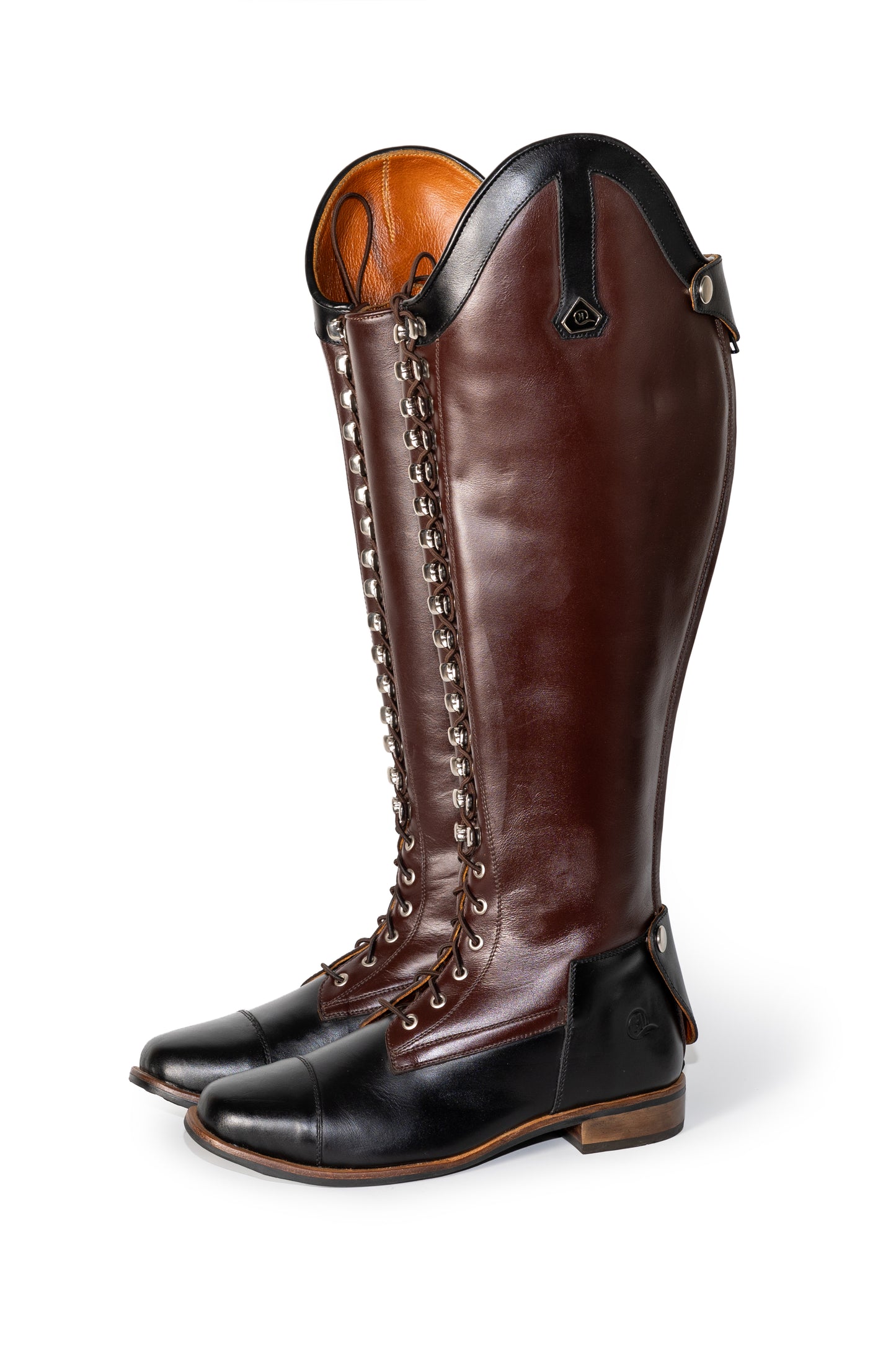 Tsoka Two-Tone Long Riding boots