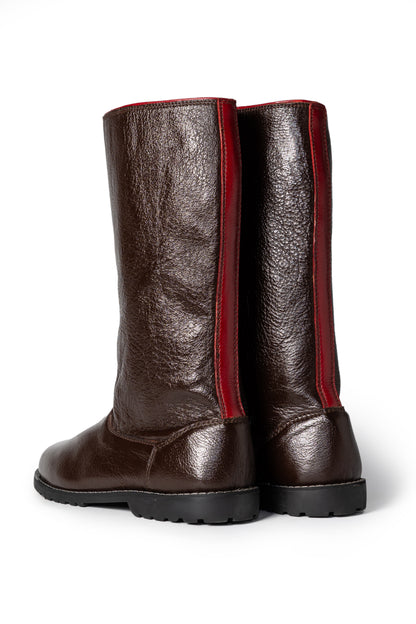 Messo Midcalf Leather Boots