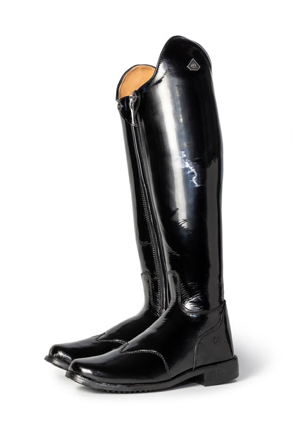 Danai Patent Long Riding Boot
