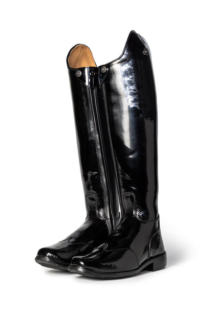 Danai Patent Long Riding Boot
