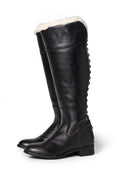 Fluffy Lisa Leather Boots