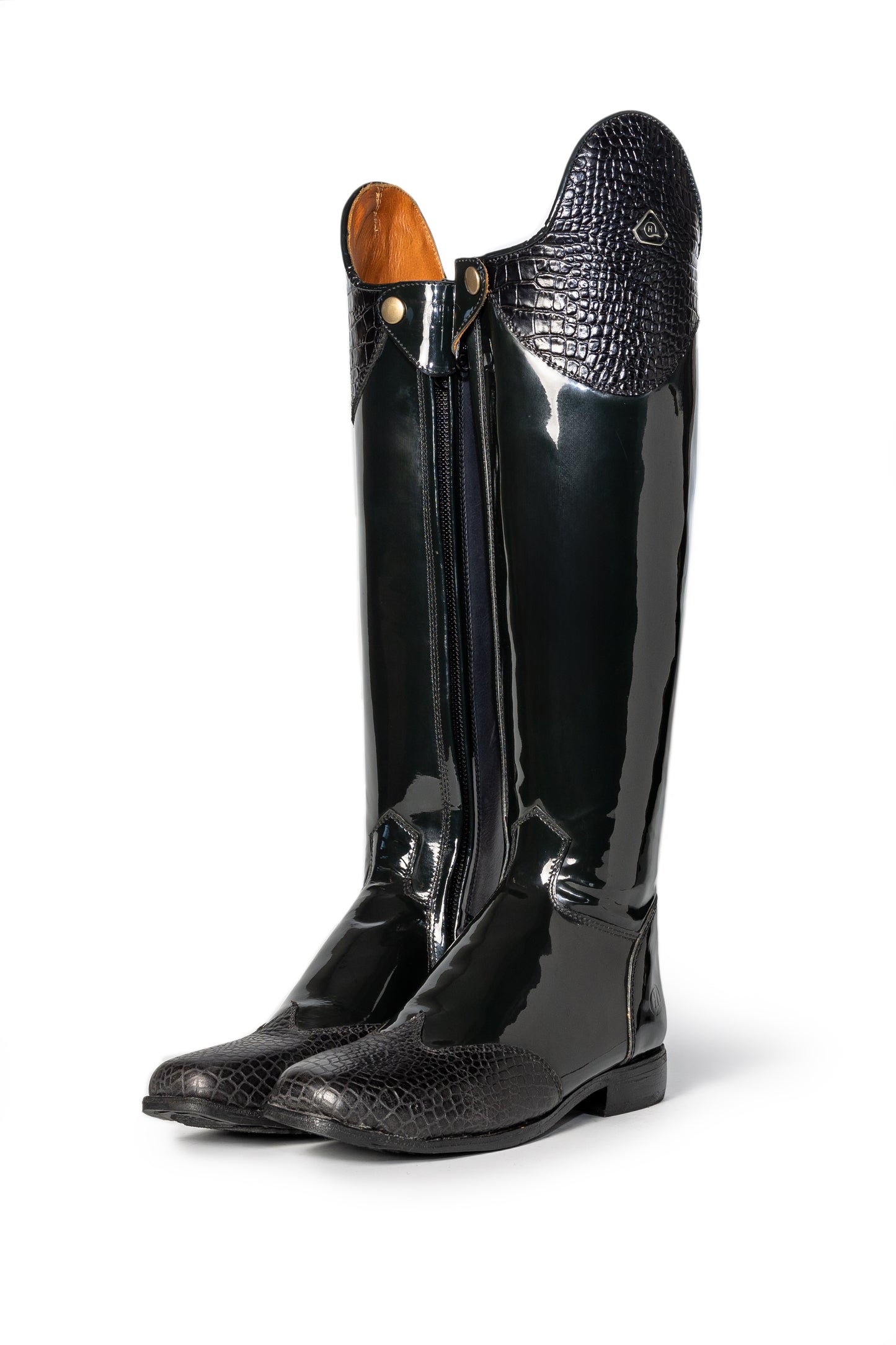 Danai Croc Long Riding Boot