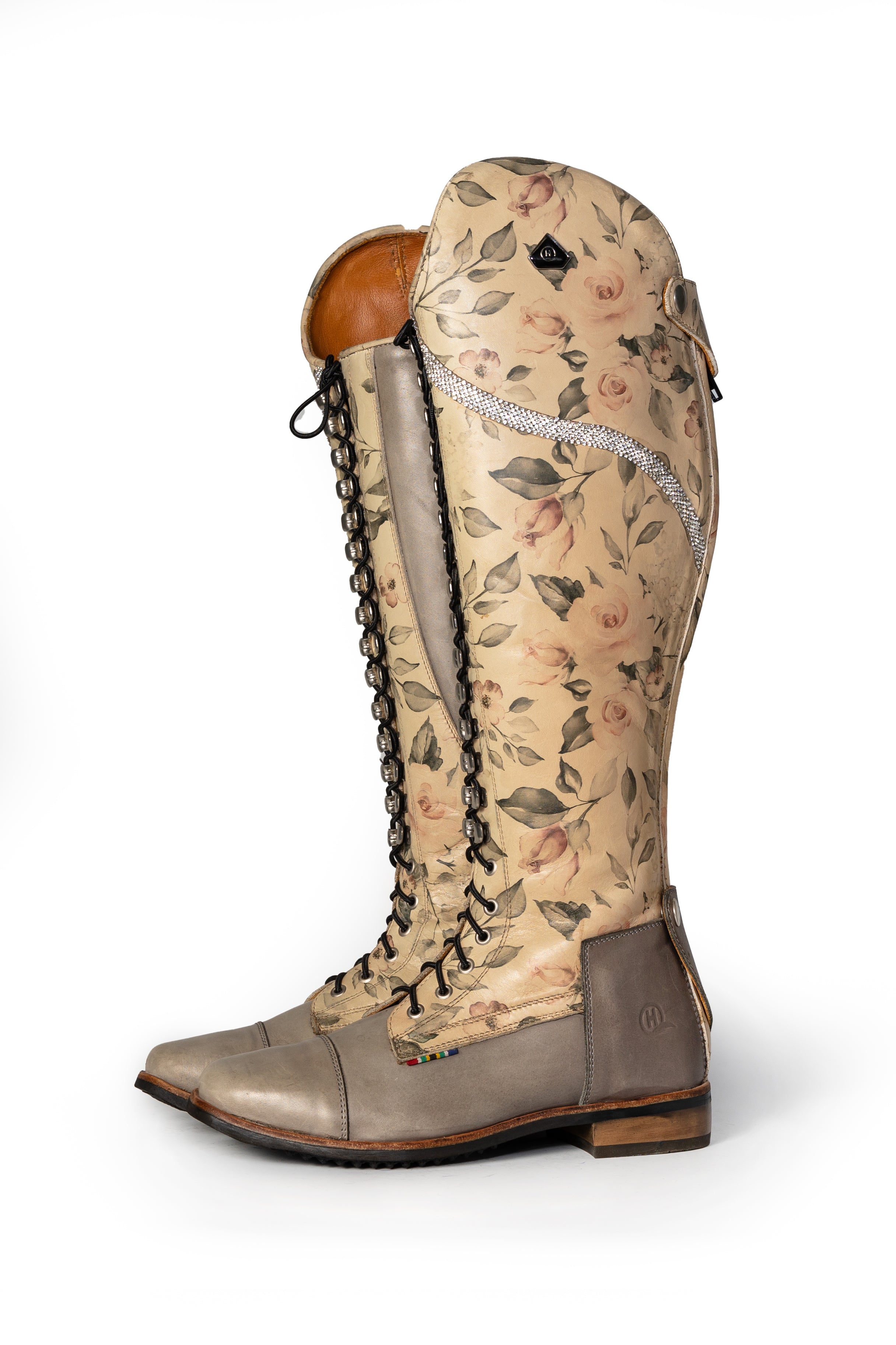 Tsoka Floral Long Riding Boot