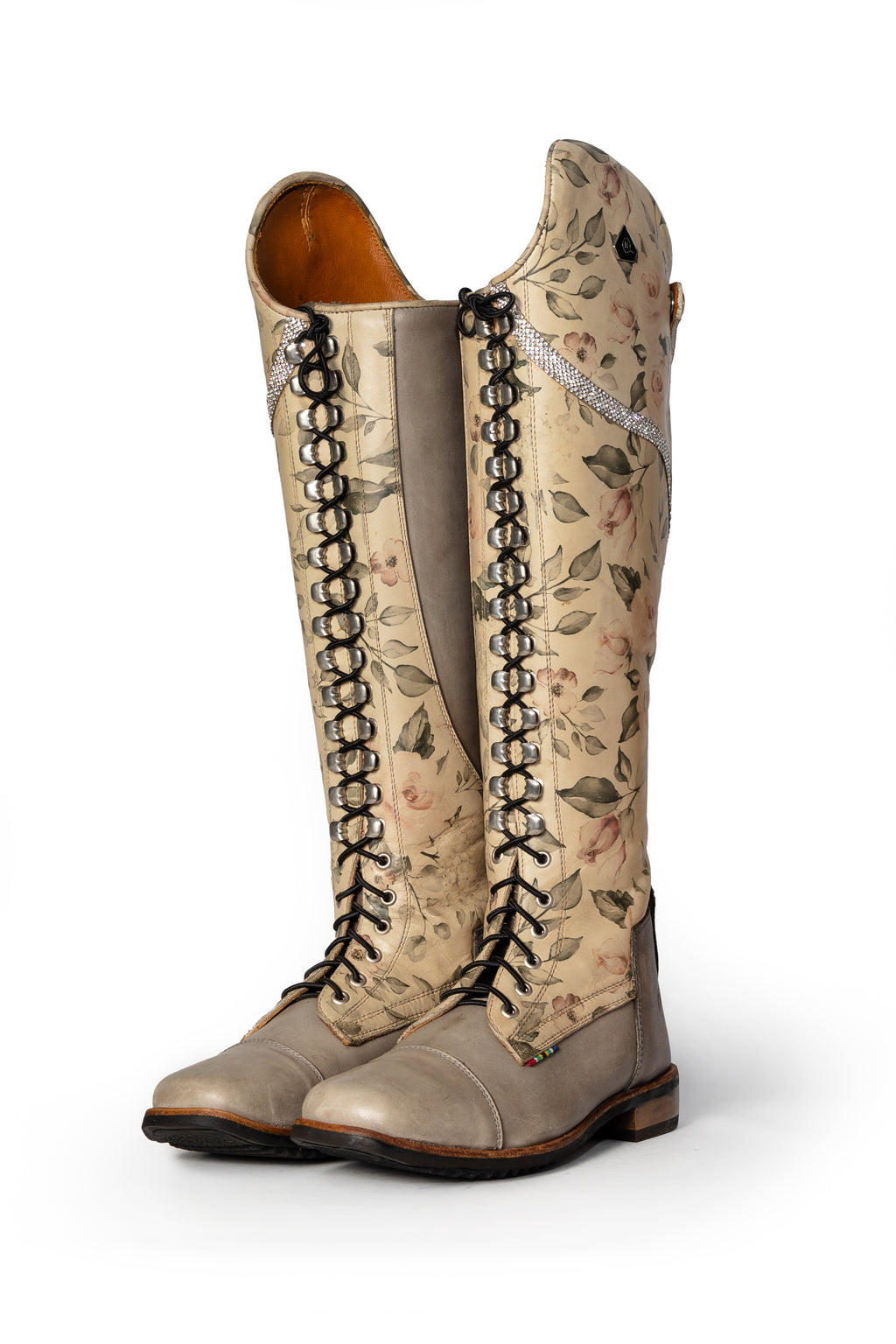 Tsoka Floral Long Riding Boot
